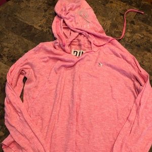 Pink lounge hoodie